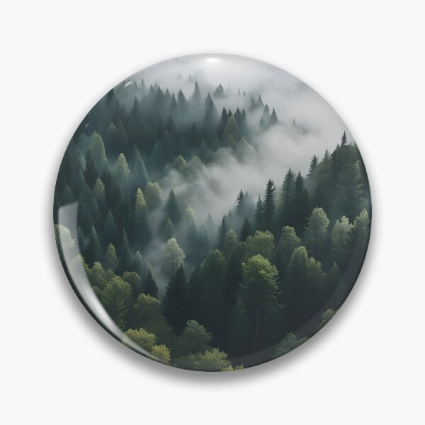 Item preview, Enchanted Misty Forest designed and sold by Pixel Press Prints.