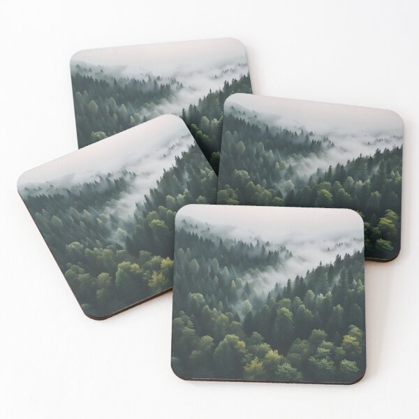 Item preview, Enchanted Misty Forest designed and sold by Pixel Press Prints.