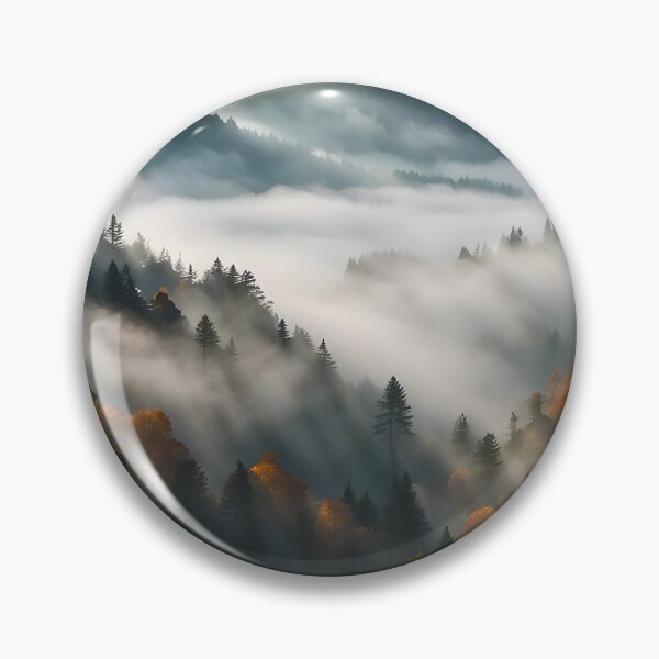 Item preview, Enchanted Misty Forest designed and sold by Pixel Press Prints.