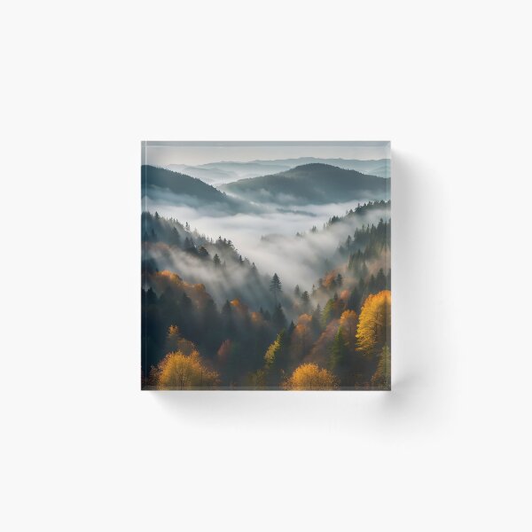 Item preview, Enchanted Misty Forest designed and sold by Pixel Press Prints.
