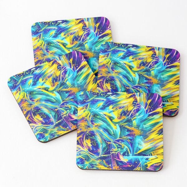 Item preview, High-Energy Abstract Art | 005 designed and sold by Artful-Abstract.
