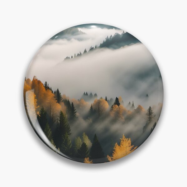 Item preview, Enchanted Misty Forest designed and sold by Pixel Press Prints.