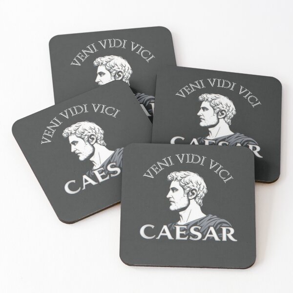 Item preview, ”Veni Vidi Vici” Caesar in Minimalist Style designed and sold by Orese12.
