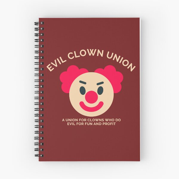 Item preview, Evil Clown Union designed and sold by goblinbabe.