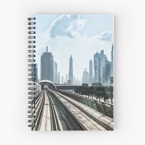 Item preview, view on subway road on downtown city dubai designed and sold by dvoevnore.