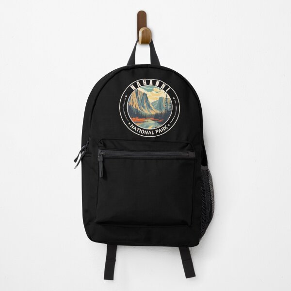 Item preview, Nahanni National Park in Northwest Territories Canada Retro Travel Art Emblem designed and sold by MaateoDesign.