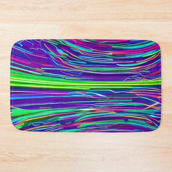 Item preview, Vibrant Neon Abstract Art | 014 designed and sold by Artful-Abstract.