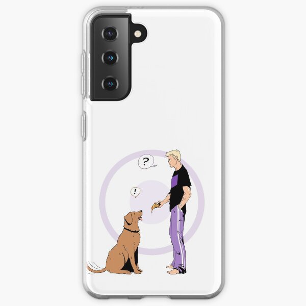 Hawkguy and Pizza Dog (color) Samsung Galaxy Soft Case