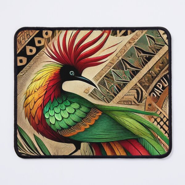 Item preview, Bird of Paradise Elegance – Papua New Guinea Heritage Fabric Design designed and sold by DiiStyle.