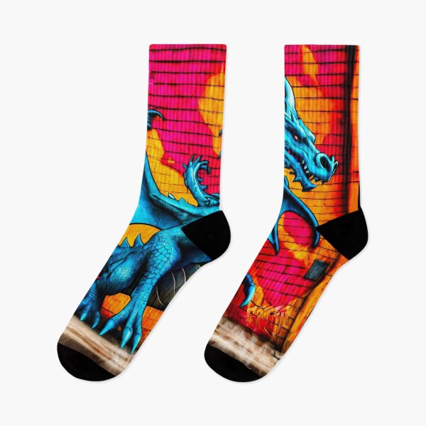 Item preview, Urban graffiti street art Dragon designed and sold by Drone-tees.
