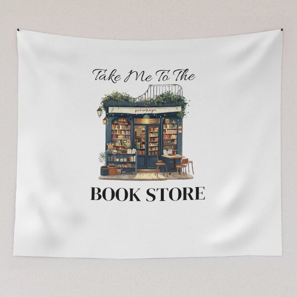 Item preview, .Take Me to the Bookstore designed and sold by ikramart11.