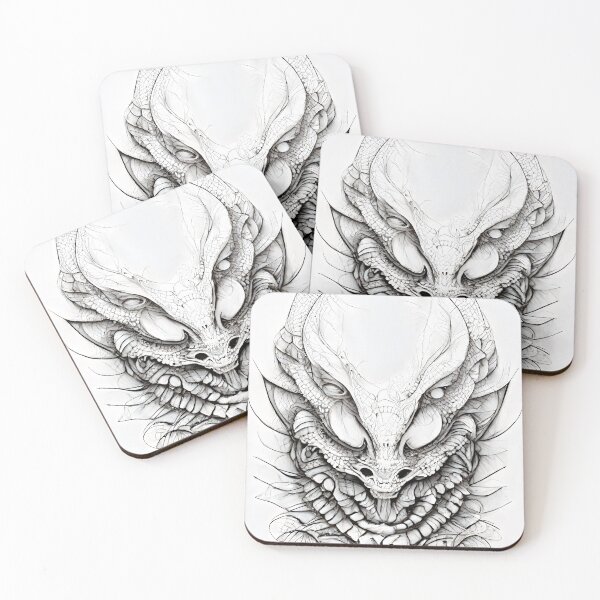 Item preview, Spring Festival Dragon Guardian: Intricate Mythical Illustration designed and sold by Amr Siam.