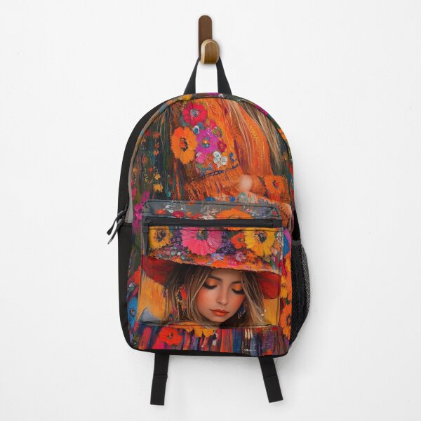 Item preview, Vibrant Grace: Peruvian Woman in Bloom designed and sold by ArtVibeCo.