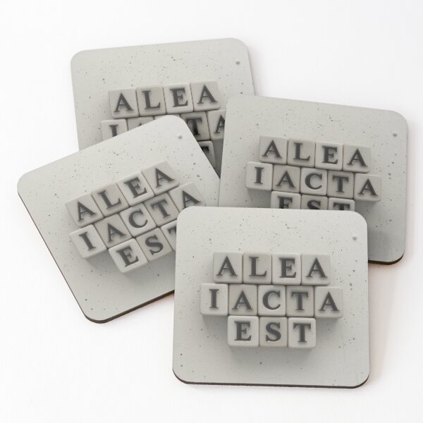 Item preview, ”Alea Iacta Est” Dice in Minimalist Style designed and sold by Orese12.