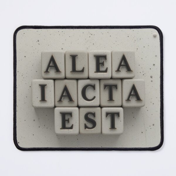 Item preview, ”Alea Iacta Est” Dice in Minimalist Style designed and sold by Orese12.