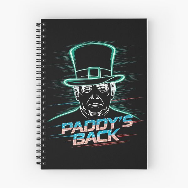 Item preview, Funny Trump Paddy's Back - This funny gift is perfect for Trump fans, Irish humor enthusiasts, and anyone looking for a unique St. Patrick's Day accent. designed and sold by ZyziowskyArt.