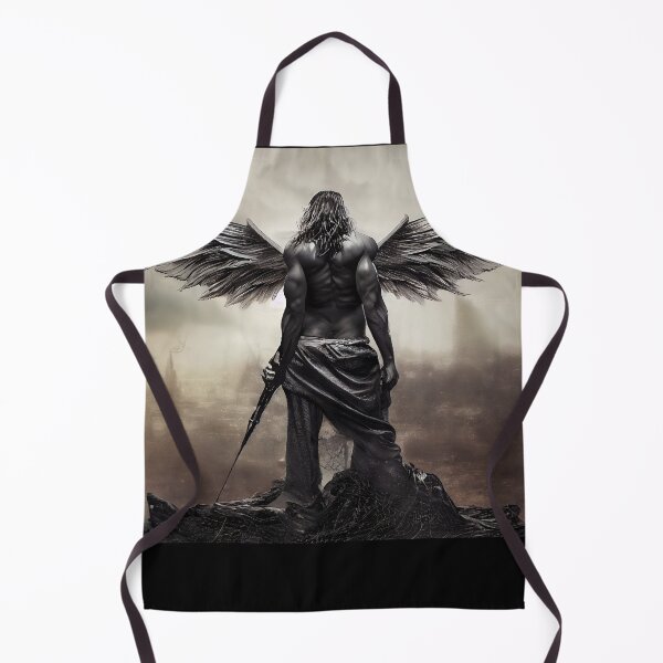Item preview, Dark Fantasy Anime Warrior in a Post-Apocalyptic World designed and sold by Amr Siam.