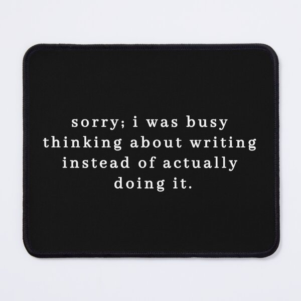 Item preview, Writer's thoughts  designed and sold by its-nada.