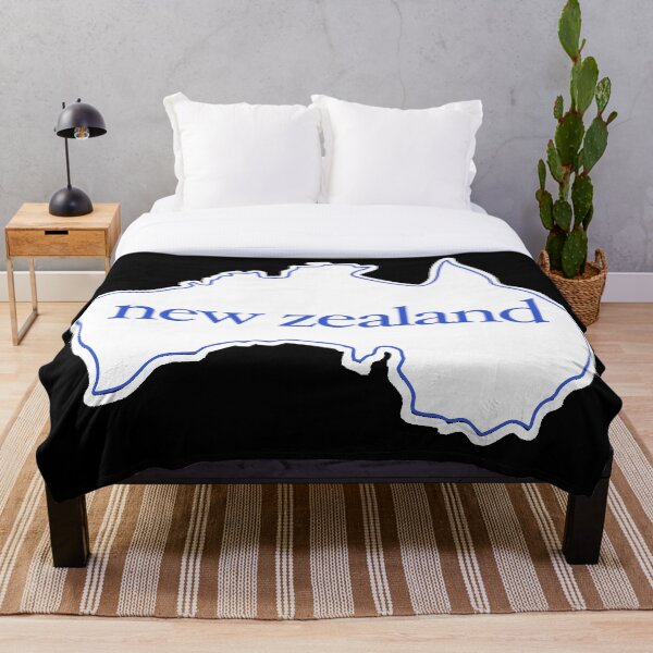 Item preview, Australia New Zealand Map Outline designed and sold by octagon.