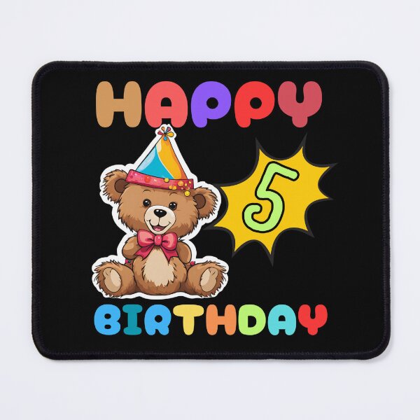 Item preview, Happy 5th Birthday designed and sold by Bawek85Designs.