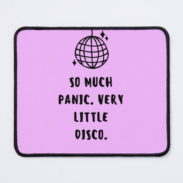 Item preview, So Much Panic, Very Little Disco - Humor Poster designed and sold by DewanDesigns.