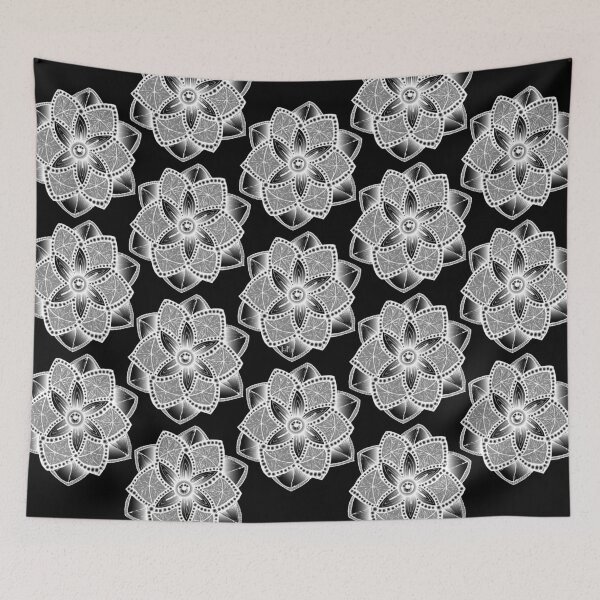 Item preview, W Zen Flowers  La-Mu designed and sold by La-Mu.