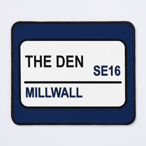 Item preview, The Den Stadium Football Sign designed and sold by BlockyB.