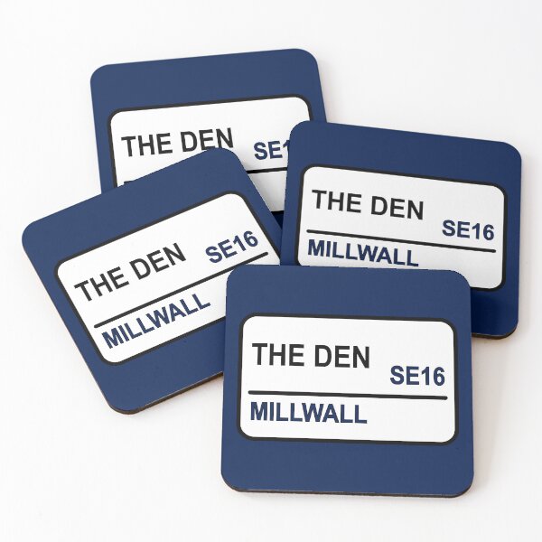 Item preview, The Den Stadium Football Sign designed and sold by BlockyB.