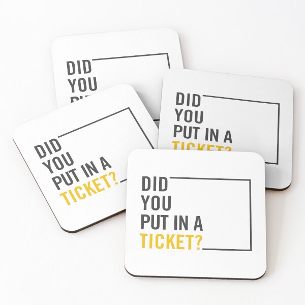 Item preview, "Did You Put in a Ticket? Funny IT Help Desk Humor - Tech Support Gift for IT Professionals and Geeks" designed and sold by artworkathome.