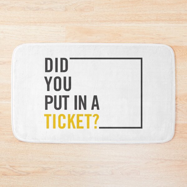 Item preview, "Did You Put in a Ticket? Funny IT Help Desk Humor - Tech Support Gift for IT Professionals and Geeks" designed and sold by artworkathome.