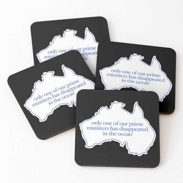 Item preview, Australian Map Outline with True Facts about the Government designed and sold by octagon.