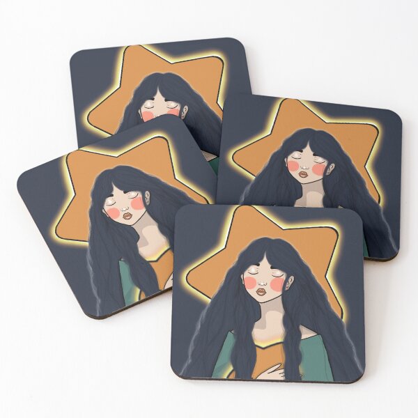 Item preview, Star Girl - Radiant Celestial Illustration designed and sold by artbyomurr.