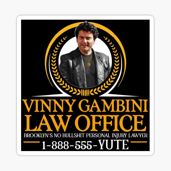 Artikel-Vorschau von Anwaltskanzlei Vinny Gambini - Mein Cousin Vinny, designt und verkauft von ourkid.