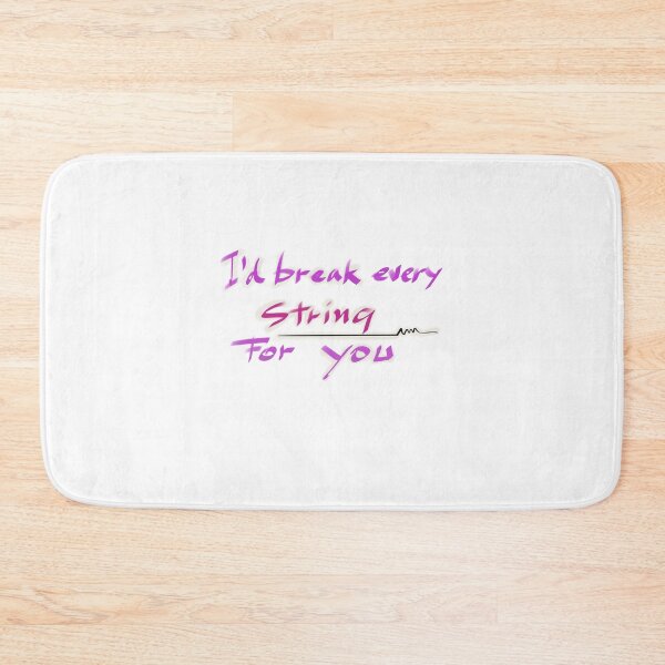 Item preview, Valentine's day gift, rock style, I’d break every string for you. designed and sold by sdartproject.