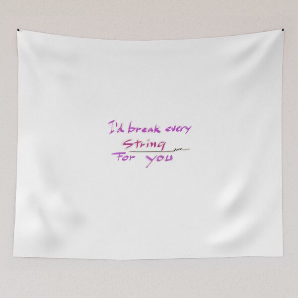 Item preview, Valentine's day gift, rock style, I’d break every string for you. designed and sold by sdartproject.