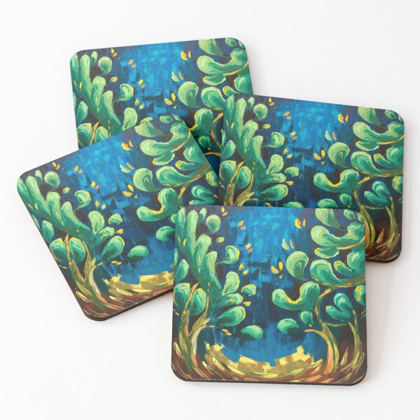 Item preview, forest Nature captivating abstract art  designed and sold by shokA Design.