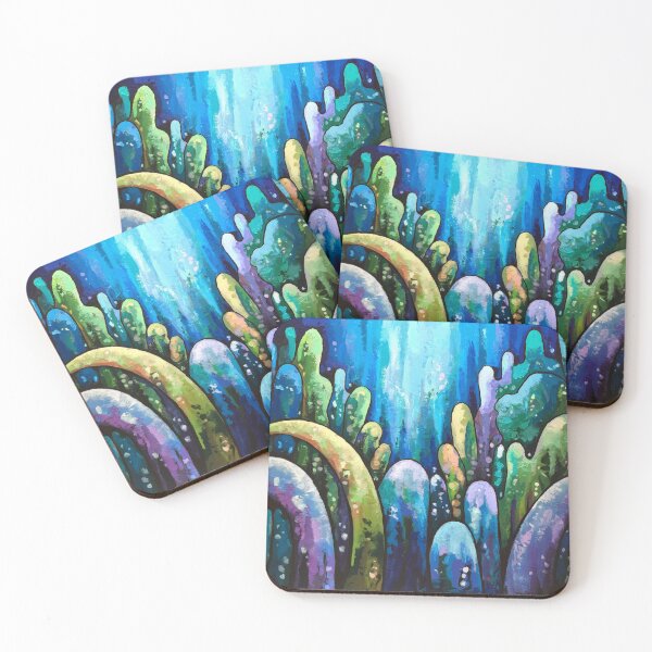 Item preview, forest Nature captivating abstract art  designed and sold by shokA Design.