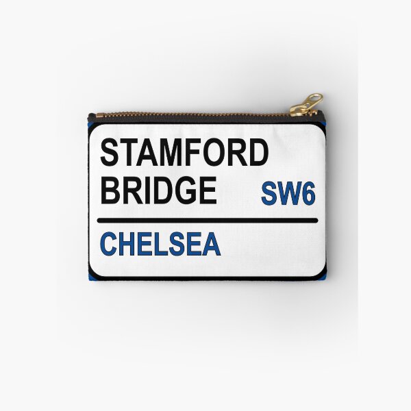Item preview, Stamford Bridge Stadium Football Sign designed and sold by BlockyB.