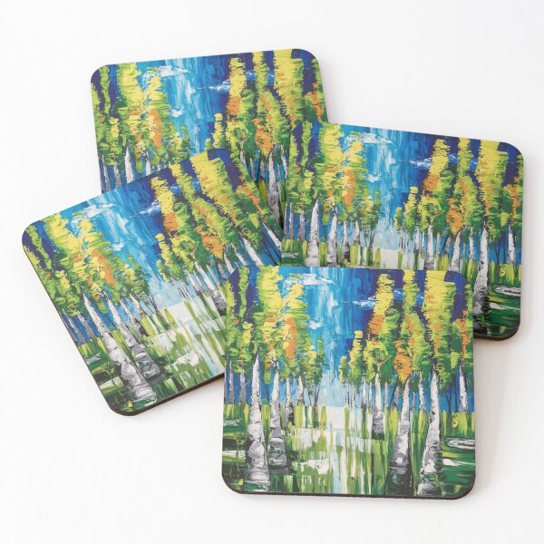 Item preview, forest Nature captivating abstract art  designed and sold by shokA Design.