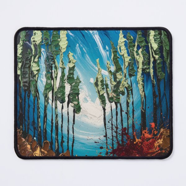 Item preview, forest Nature captivating abstract art designed and sold by shokA Design.