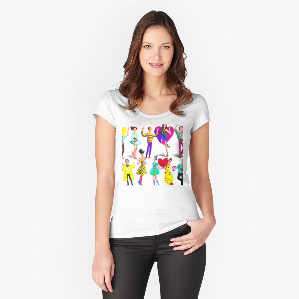 Artikel-Vorschau von Tailliertes Rundhals-Shirt, designt und verkauft von Evelyn3112.
