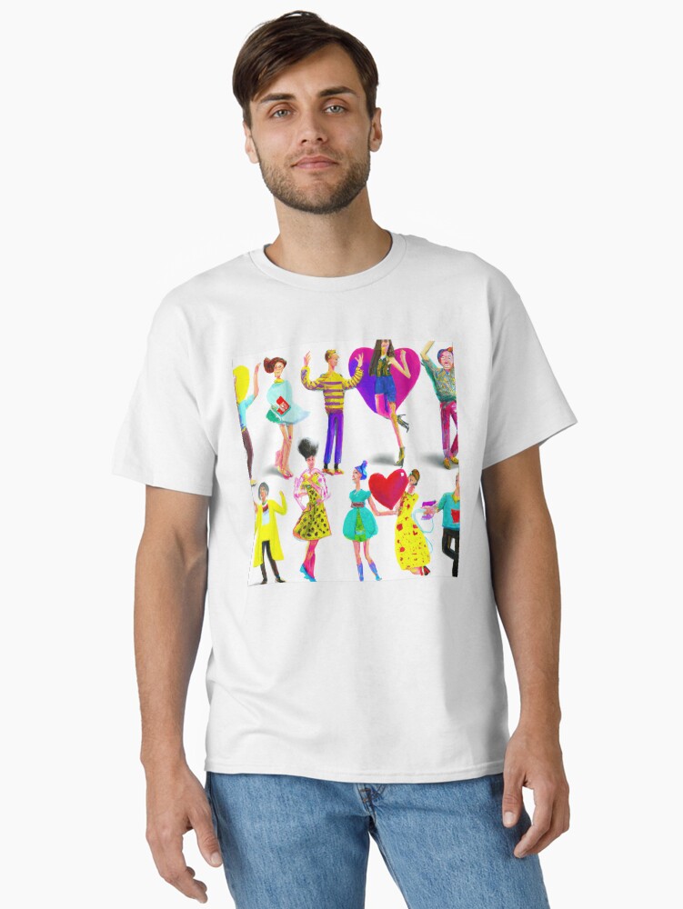 Thumbnail 2 von 7, Classic T-Shirt, Valentine Party designt und verkauft von Evelyn3112.