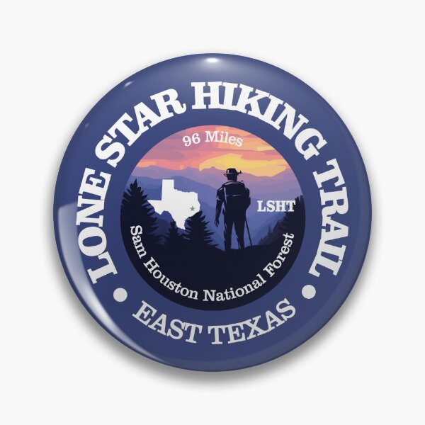 Item preview, Lone Star Hiking Trail (rd2) designed and sold by curranmorgan.