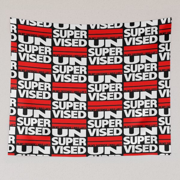 Item preview, IN MY DEFENSE I WAS LEFT UNSUPERVISED Hip Hop Style designed and sold by ourkid.