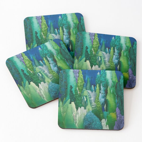 Item preview, forest Nature captivating abstract art  designed and sold by shokA Design.