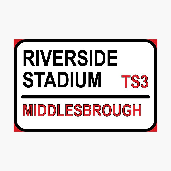 Item preview, Riverside Stadium Football Sign designed and sold by BlockyB.