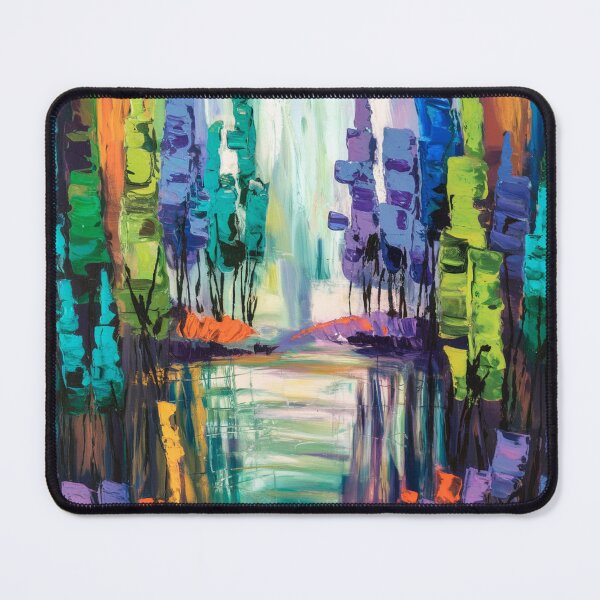 Item preview, forest Nature captivating abstract art designed and sold by shokA Design.