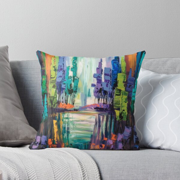 Item preview, forest Nature captivating abstract art  designed and sold by shokA Design.