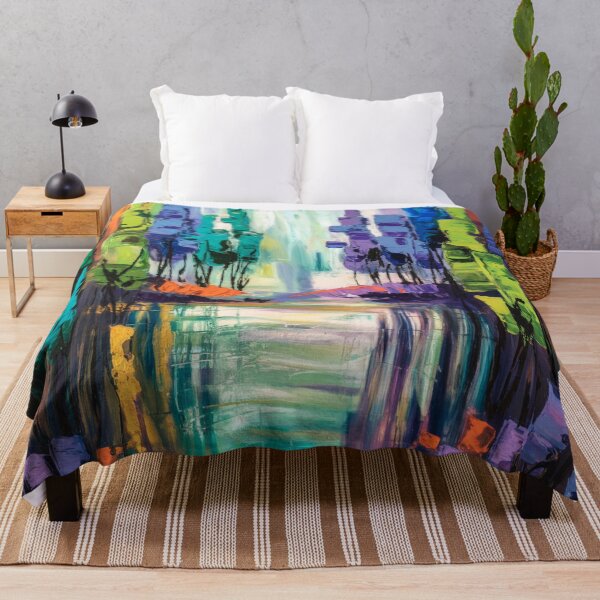 Item preview, forest Nature captivating abstract art designed and sold by shokA Design.