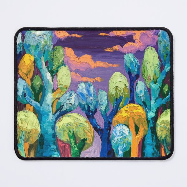 Item preview, forest Nature captivating abstract art designed and sold by shokA Design.